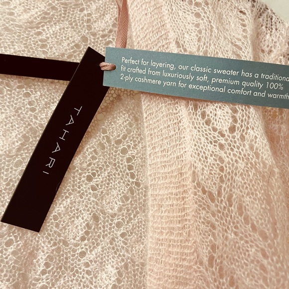 T Tahari 100% CASHMERE wrap cardigan BRAND NEW WITH TAGS! - Picture 9 of 10